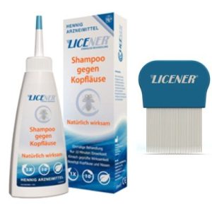 Licener Shampoo plus free nit comb