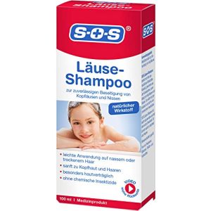 Läusemittel SOS Läuse Shampoo, Beseitigung Nissen, Kopfläuse