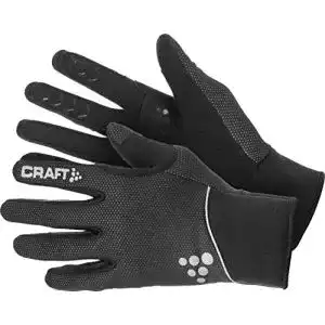 Langlauf handschuhe craft touring handschuh schwarz isoliert