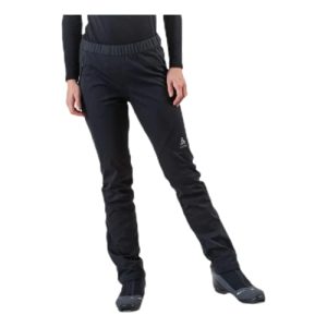 Kros kayağı pantolonu Odlo kadın AEOLUS ELEMENT pantolonu, siyah, XS
