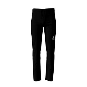 Kros kayağı pantolonu Odlo erkek AEOLUS ELEMENT pantolonu, siyah, S