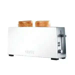 Langschlitztoaster graef langschlitz toaster to 91 edelstahl