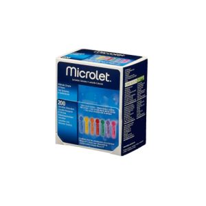 Lanzetten Bayer Microlet 200 Lancetas Color - lanzetten bayer microlet 200 lancetas color