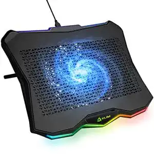 Laptop kuehler klim rainbow mit rgb beleuchtung 11 17