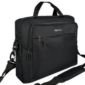 Bolsa para laptop Amazon Basics - compacta, bolsa de ombro/sacola