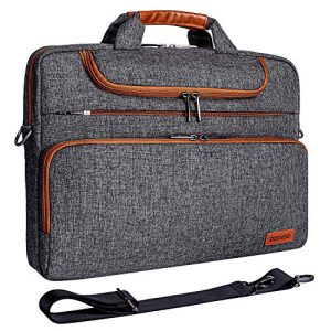 Laptop çantası DOMISO 17 inç su geçirmez laptop çantası evrak çantası