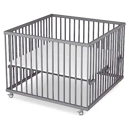 Laufgitter Sämann 100×100 cm für Babys, TÜV geprüft