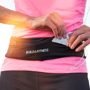 Running belt Build & Fitness running belt for men and women