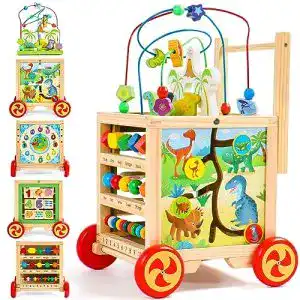 Lauflernwagen fajiabao holz lauflernhilfe laufwagen gehhilfe
