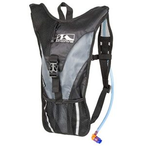 Running backpack M-Wave ISO hydration backpack, black, 2 l