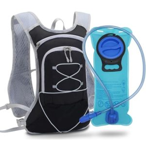 Running backpack TEUEN hydration backpack with hydration bladder 2L small