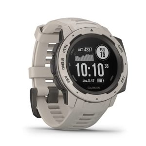 Garmin Instinct running watch, waterproof GPS smartwatch