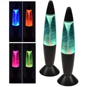 Lavalampe chilitec dekoleuchte tornado 37cm 2stueck led