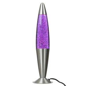 Lâmpada de lava Easylight lâmpada glitter roxo violeta Jenny E14 25W