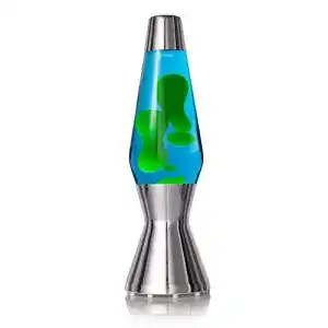 Lavalampe mathmos astro das original blau gruen