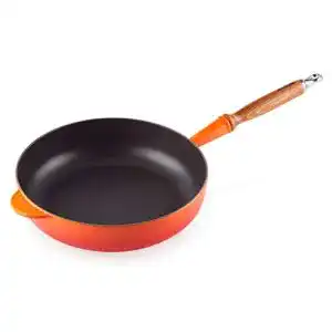 Le creuset pfanne le creuset gusseisen sautepfanne rund