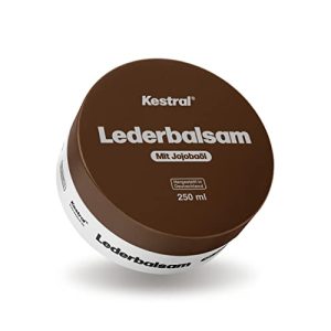 Leather oil KESTRAL leather balm with jojoba oil, colorless, for leather