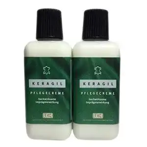 Lederpflege keragil creme 2 flaschen je 150 ml von lck keralux