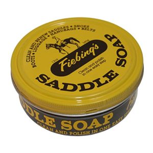 Jabón para cuero Fiebing's Saddle Soap Yellow Polish limpia el cuero