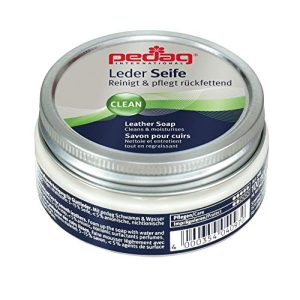 Leather soap pedag 100 ml for cleaning and care, colorless