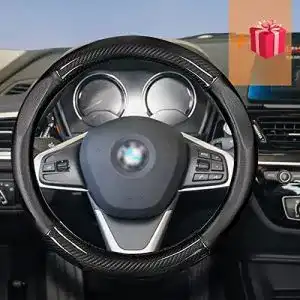 Lenkradbezug autsop auto lenkradhuelle leder microfiber carbon