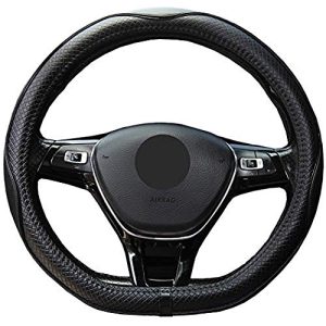 Steering wheel cover ISTN microfiber leather breathable