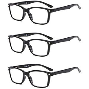 Reading glasses Suertree spring hinge (3 pack) visual aid eye optics