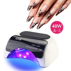 Dispositivo fotopolimerizzante Lampada per unghie UV CoFashion LED 48w essiccatore per unghie