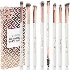 Lidschattenpinsel lily england augen make up pinsel set 8 teilig