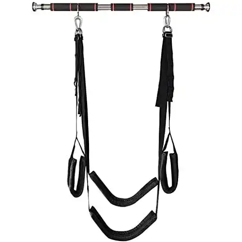 Gylejwh Liebesschaukel – Tür-Schwingen SM Bondage Set