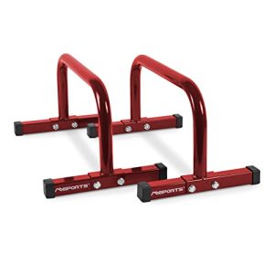 MSPORTS Lage Fitness Parallettes Minibar Push-Up Bars