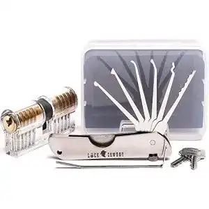 Lockpicking set lock cowboy 7 in 1 lockpicking set