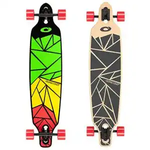 Longboard osprey erwachsene shapes green yellow red