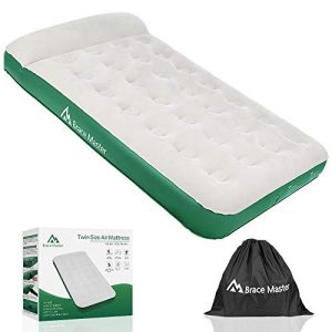 Air bed Brace Master air mattress camping, single bed