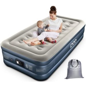 Air bed iDOO air mattress with integrated air pump