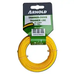 Maehfaden arnold trimmerfaden rund 2 0 mm x 15 m