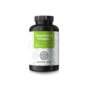 Magnesiumkapsel Nature Love ® Magnesium Complex 180 kapsler.
