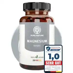 Magnesium kapsel pure nature natuerlich hochwertig ehrlich