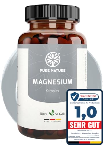 Magnesium Kapsel Pure Nature, natürlich, hochwertig, ehrlich