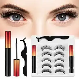 Magnetische wimpern beitony 5 paare magnet wimpern 3d