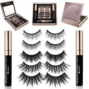 Magnetische wimpern lamora fake lashes set magnet wimpern