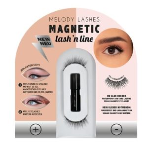 Magnetiska ögonfransar Melody Lashes ultra starkt håll vattentät