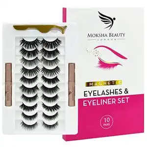 Magnetische wimpern moksha beauty und magnetischer eyeliner