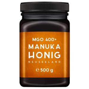 Manuka honning MELPURA MGO 400+ 500g fra New Zealand