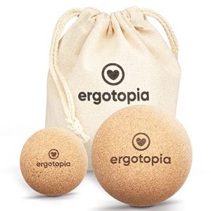 Boule de massage Ergotopia boule de fascia, antibactérienne et durable