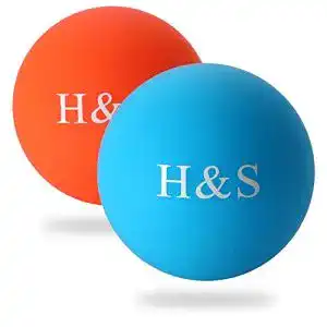 Massageball hs faszienball zur massage therapie 2er baelle set