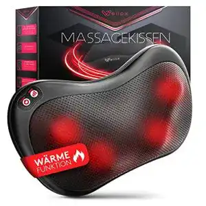 Massagekissen wellax mit waermefunktion 360 drehung