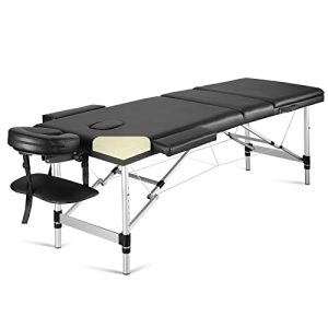 Masaj masası Careboda Mobile katlanabilir 3 bölgeli, yüksekliği ayarlanabilir