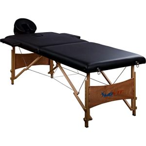 MOVIT Mobilt massagebänk inklusive väska, huvud och armstöd