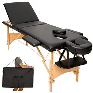 Massageliege tectake mobile 3 zonen hoehenverstellbar
